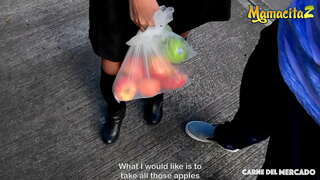 گوشت مارکیٹ چاند کیسل - شہوانی ، شہوت انگیز کولمبیا چل رہی ہے اور Fucks مشکل کے ساتھ یلیکس مورینو