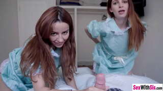 ���აშები მაია Kendrick და ცხელი Vanna Bardot საერთო ბიჭი, დიდი ყლე, სანამ hardcore sex