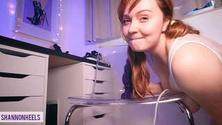 Unbox Преглед на мојот ОГРОМЕН ЛОШО ЗМЕЈ Одгледување Чудовиште Кур - Огромен не води сметка Creampie во мојот помал пичка дупка - Shannon Потпетици